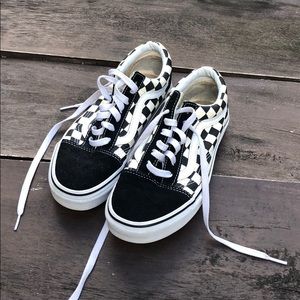 VANS - Primary Check Old Skool Shoes